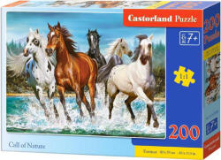 Castorland Пъзел Castorland от 200 части - Повикът на природата (B-222056) - ozone