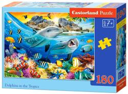 Castorland Пъзел Castorland от 180 части - Делфини (B-018468) - ozone