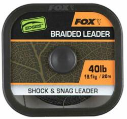 FOX Naturals Braided Leader 20m fonott zsinór 40lb/18.1kg (CAC819)