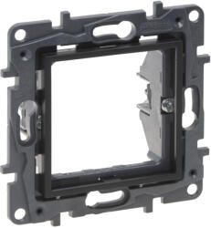 Legrand Niloé Step adapter Program Mosaic-hoz, fekete (863589) (863589)