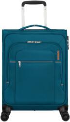 Samsonite kék / narancssárga négykerekű textil kicsi bőrönd 133189-6032 crosstrack