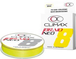 Climax iBraid Neo X8 Fluo Chartreuse 135m 0, 25mm 20, 5kg fonott zsinór (9406-10135-025)