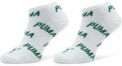 PUMA Set de 2 perechi de șosete medii unisex Puma Unisex Bwt Sneaker 2P 907947 White / Green 09