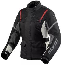 Revit Jachetă de motocicletă Revit Horizon 3 H2O negru și roșu pentru femei (REFJT323-1200)