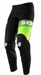 Shot Pantaloni Motocross Shot Contact Story negru-verde výprodej lichidare (SHOA09-11B4-E02)
