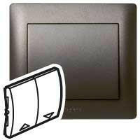 Legrand 771214 Galea Life redőnyvezérlő kettős billentyű, mélybronz ( Legrand 771214 ) (771214)