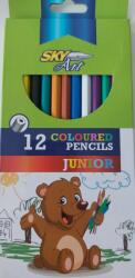 Színes ceruza készlet, sky art, junior, 12 különböző szín