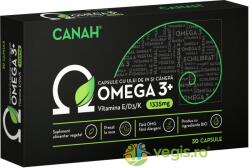 CANAH Omega 3+ (Capsule cu Ulei de Canepa si In) 30cps