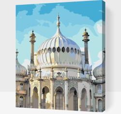  Festés számok szerint - Royal Pavilion, Brighton, Anglia Méret: 30x40cm, Keretezés: Műanyagtáblával