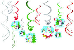 Amscan Vârtejele decorative - Om de zăpadă de Crăciun