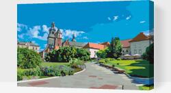  Festés számok szerint - Wawel, Krakkó, Lengyelország 2 Méret: 40x60cm, Keretezés: Kartonlemezen