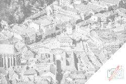  PontPöttyöző - Brassó, Románia 2 Méret: 40x60cm, Keretezés: Kartonlemezen, Szín: Piros