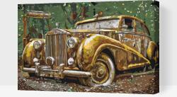  Festés számok szerint - Rolls Royce Méret: 40x60cm, Keretezés: Műanyagtáblával