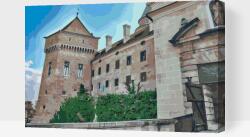 Festés számok szerint - Bajmóci várkastély 2 Méret: 40x60cm, Keretezés: Műanyagtáblával