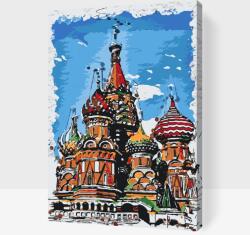  Festés számok szerint - Boldog Vazul-székesegyház Méret: 40x60cm, Keretezés: Műanyagtáblával