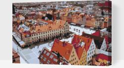 Festés számok szerint - Wrocław, Lengyelország Méret: 40x60cm, Keretezés: Kartonlemezen