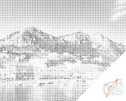  PontPöttyöző - Capri szigete, Olaszország 2 Méret: 30x40cm, Keretezés: Kartonlemezen, Szín: Fekete