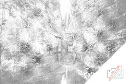 PontPöttyöző - Bucsecs-hegység, Románia 2 Méret: 40x60cm, Keretezés: Kartonlemezen, Szín: Zöld