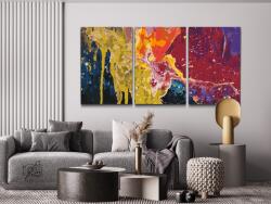 Festés számok szerint - Színkavalkád (3 db-os készlet) Méret: 40x60cm (3db), Keretezés: Kartonlemezen