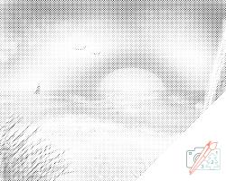  PontPöttyöző - Festett part Méret: 40x50cm, Keretezés: Kartonlemezen, Szín: Zöld