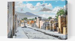 Festés számok szerint - Pompeii, Olaszország Méret: 40x60cm, Keretezés: Kartonlemezen