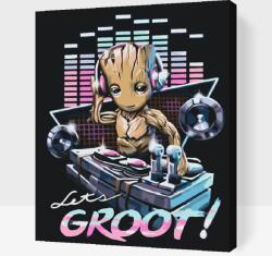  Festés számok szerint - Groot! Méret: 30x40cm, Keretezés: Kartonlemezen
