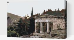 Festés számok szerint - Delphi, Görögország Méret: 40x60cm, Keretezés: Műanyagtáblával