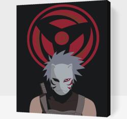  Festés számok szerint - Naruto nindzsa Méret: 30x40cm, Keretezés: Műanyagtáblával