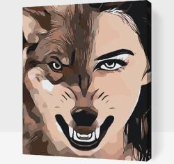  Festés számok szerint - Félember Méret: 40x50cm, Keretezés: Műanyagtáblával
