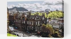 Festés számok szerint - Edinburgh Méret: 40x60cm, Keretezés: Műanyagtáblával