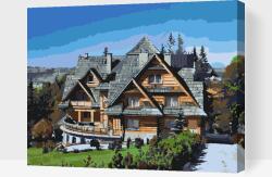  Festés számok szerint - Lengyel építészet Méret: 40x50cm, Keretezés: Műanyagtáblával