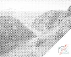  PontPöttyöző - Peak District - Nemzeti Park, Egyesült Királyság Méret: 30x40cm, Keretezés: Műanyagtáblával, Szín: Piros