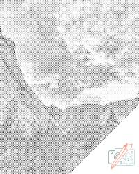 PontPöttyöző - Yosemite Nemzeti Park Méret: 30x40cm, Keretezés: Műanyagtáblával, Szín: Piros
