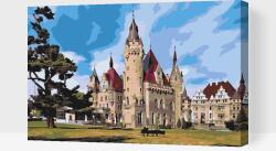 Festés számok szerint - Mozsnai kastély Méret: 40x60cm, Keretezés: Műanyagtáblával