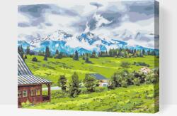  Festés számok szerint - Magas-Tátra Méret: 40x50cm, Keretezés: Műanyagtáblával