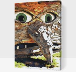 Festés számok szerint - Donovaly Habakuky mesevilág, Szlovákia Méret: 40x60cm, Keretezés: Kartonlemezen