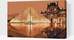 Festés számok szerint - Louvre múzeum Méret: 40x60cm, Keretezés: Fatáblával
