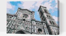  Festés számok szerint - Firenzei dóm 3 Méret: 40x60cm, Keretezés: Kartonlemezen