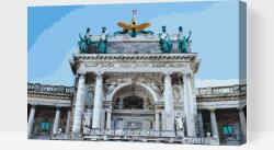 Festés számok szerint - Hofburg, Bécs Méret: 40x60cm, Keretezés: Műanyagtáblával