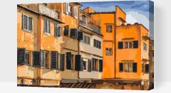 Festés számok szerint - Ponte Vecchio 1, Olaszország Méret: 40x60cm, Keretezés: Műanyagtáblával