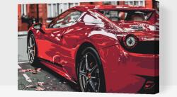  Festés számok szerint - Ferrari 4 Méret: 40x60cm, Keretezés: Kartonlemezen