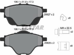TEXTAR 2582701 Set placute frana, frana disc