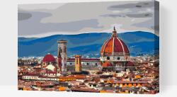  Festés számok szerint - Firenzei dóm 2 Méret: 40x60cm, Keretezés: Műanyagtáblával