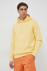 Ralph Lauren felső sárga, férfi, sima, kapucnis - sárga XL - answear - 41 990 Ft