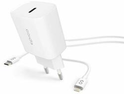 Epico 20W töltőfej + 1, 2m USB-C to Lightning MFi kábel