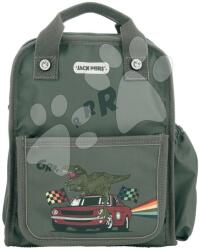 Jack Piers Ghiozdan școlar Backpack Amsterdam Small Race Dino Jack Piers mic design ergonomic de lux de la 2 ani 23*28*11 cm (JPAMS23503)