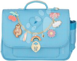 Jeune Premier Servieta școlară It Bag Mini Vichy Love Pink Jeune Premier design ergonomic de lux 27*32 cm (JPITN23199)