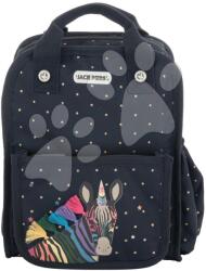 Jack Piers Ghiozdan școlar Backpack Amsterdam Small Zebra Jack Piers mic design ergonomic de lux de la 2 ani 23*28*11 cm (JPAMS23508)