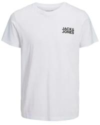 JACK & JONES Férfi póló JJECORP Slim Fit 12151955 White/Small (Méret XL)