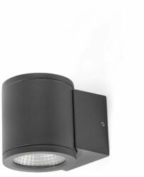 Faro Barcelona 71916 | Tond Faro fali lámpa 1x LED 195lm 3000K IP54 sötétszürke, áttetsző (71916)